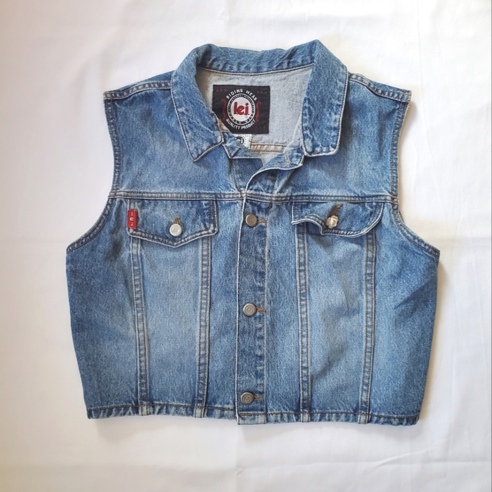 Lei Denim Vest